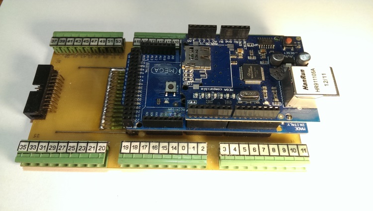 Arduino Mega 2560 and Ethernet Shield W5100